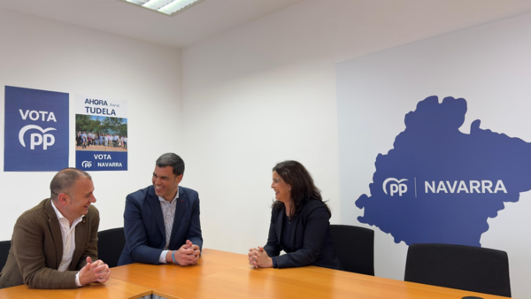 Maribel García Malo y Sergio Vitas Aguirre ya son afiliados del PP de Navarra