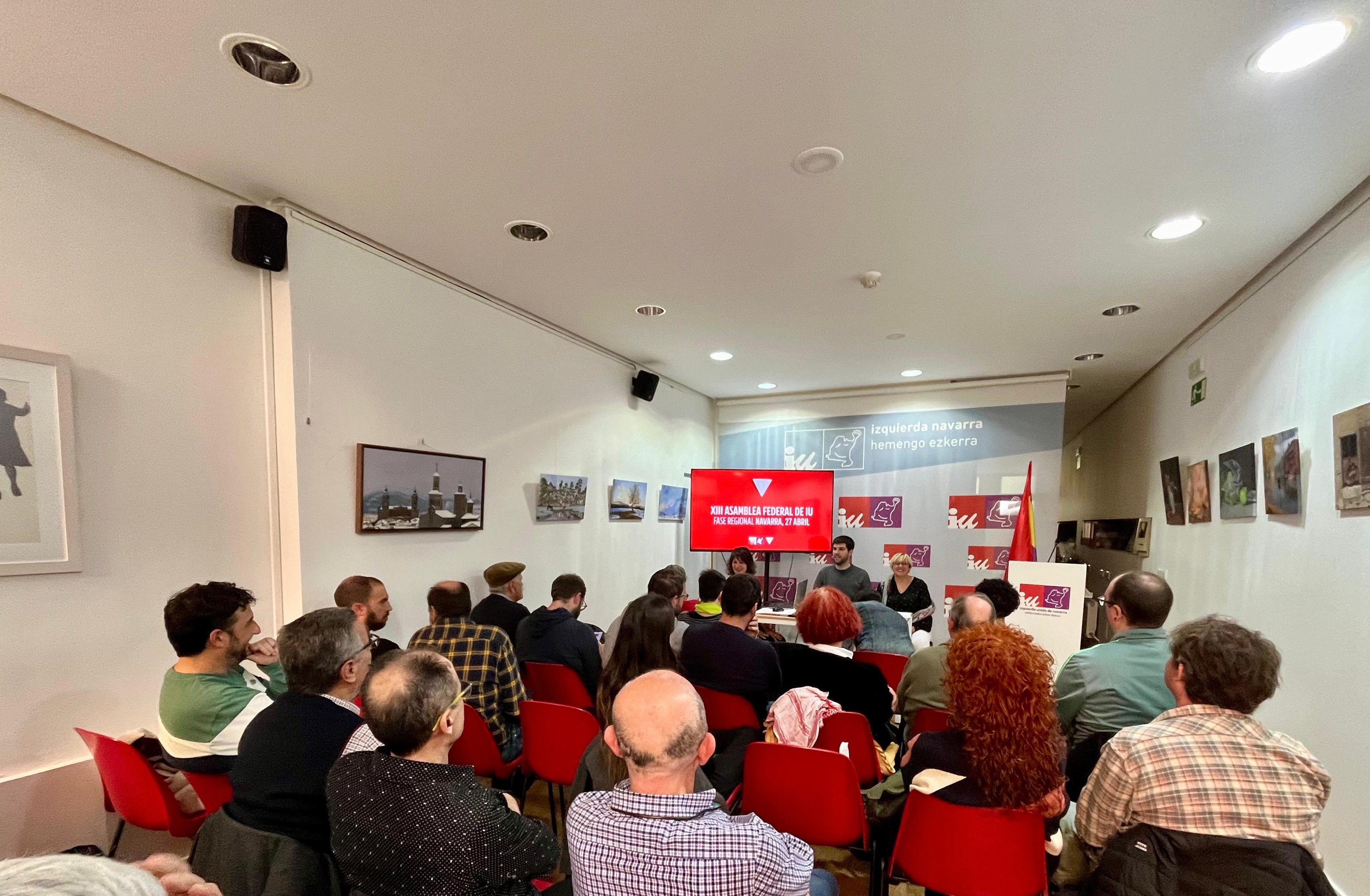 Elegida la delegación navarra para la XIII Asamblea Federal de Izquierda Unida