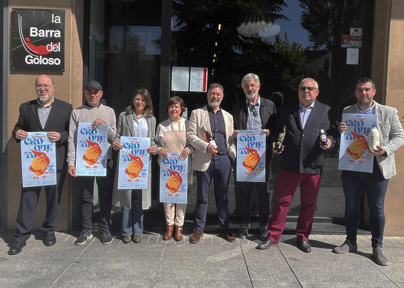 Este viernes regresa la Semana de la Croqueta a 91 establecimientos, la mayoría de Pamplona 