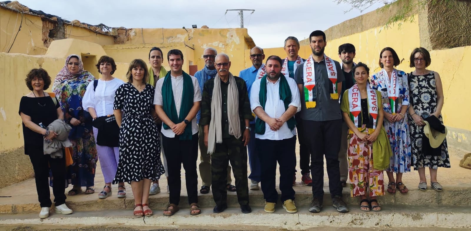 Concluye la visita de la delegación institucional navarra a los campos de refugiados saharauis