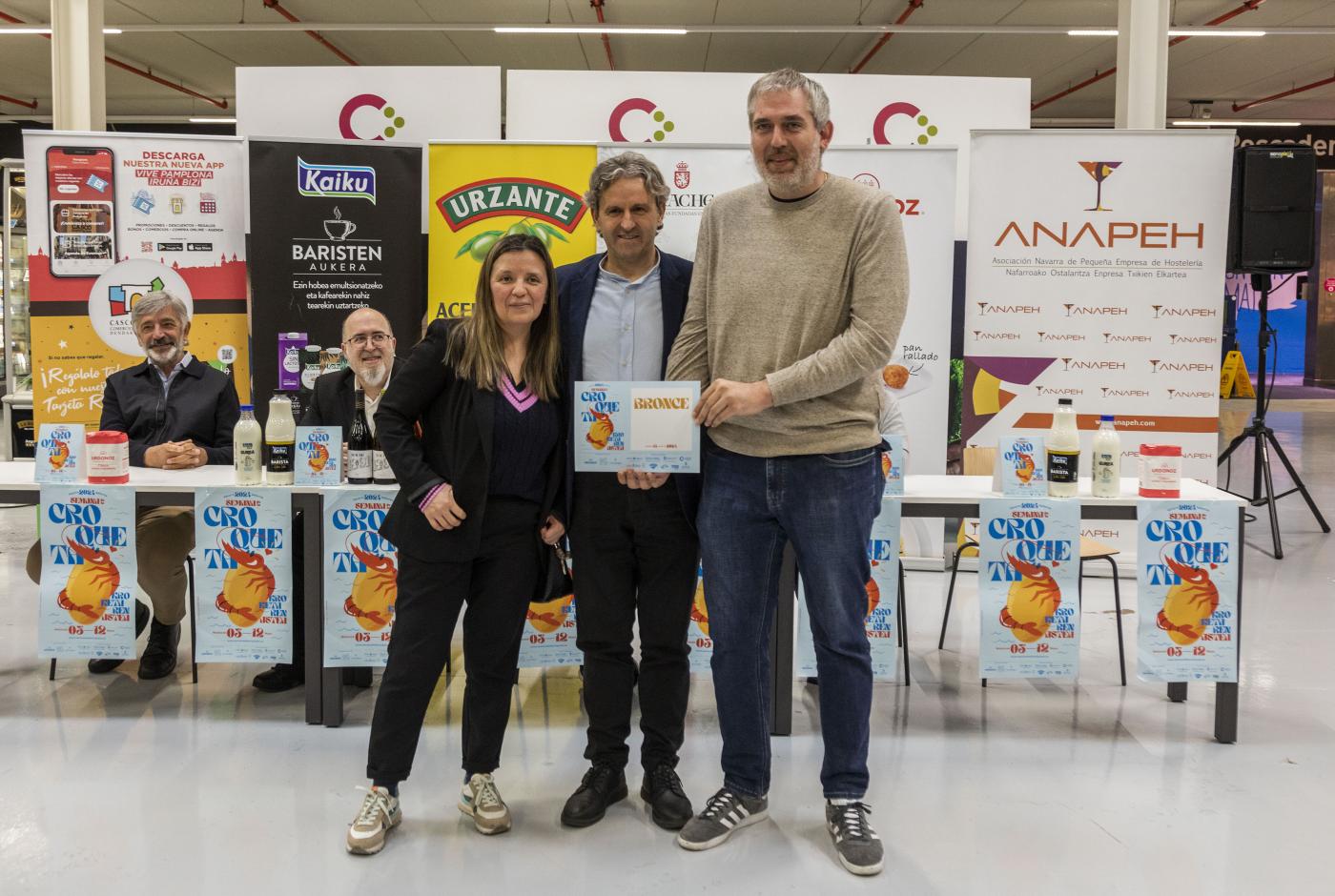 El Bar Arkangoa de Alsasua gana la VII Semana de la Croqueta de Navarra