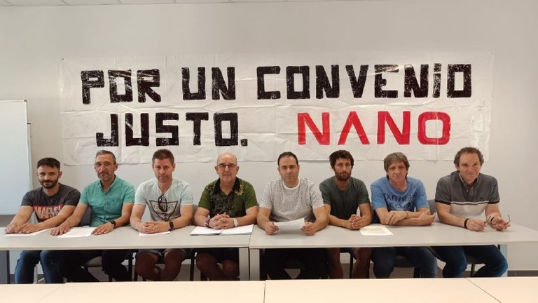 La plantilla de Nano Automotive (Tudela) anuncia movilizaciones debido al bloqueo del convenio 