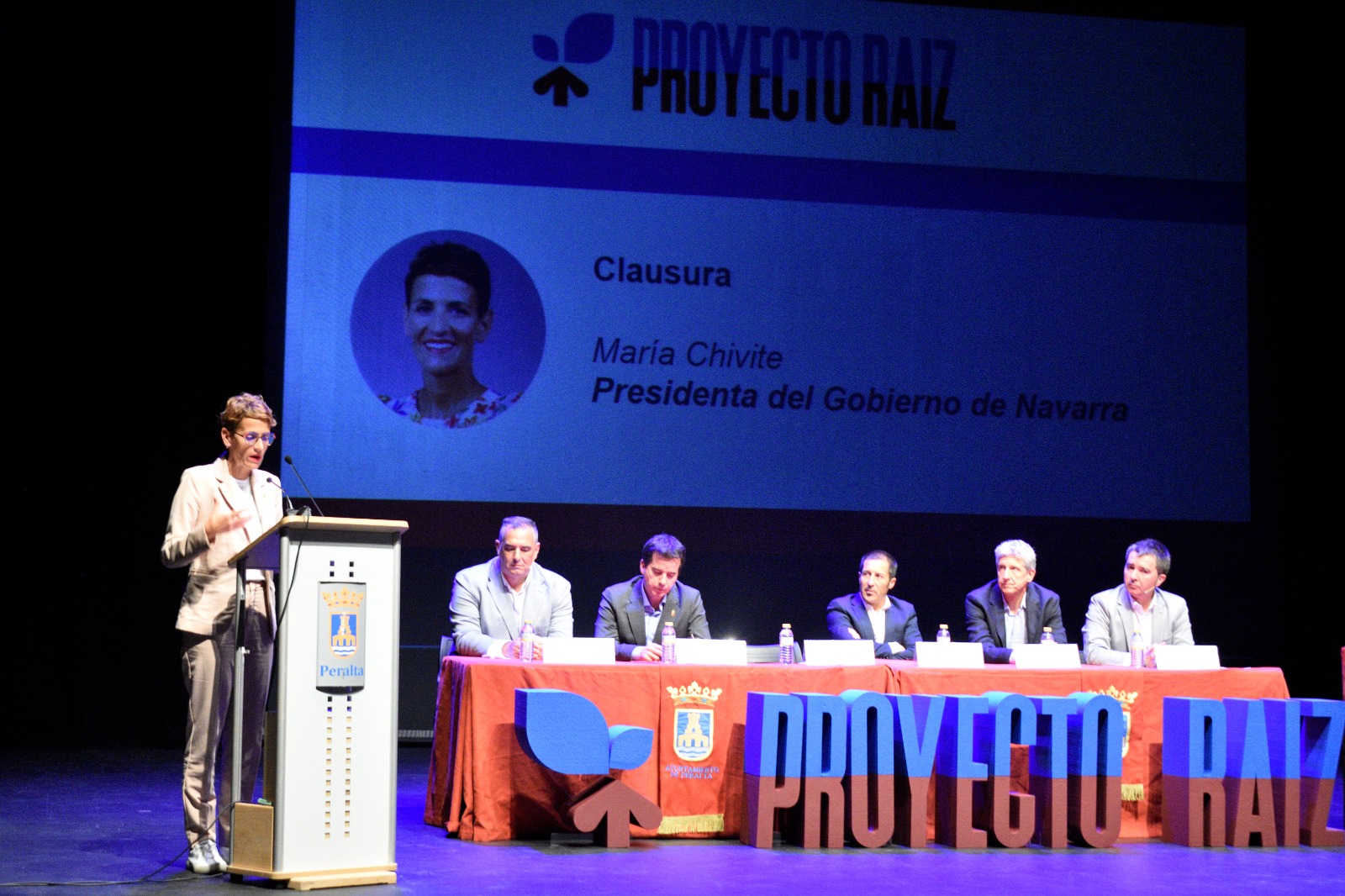 Chivite destaca en la presentación del ‘Proyecto Raíz’ el apoyo del Gobierno al desarrollo de Tierra Estella y La Ribera