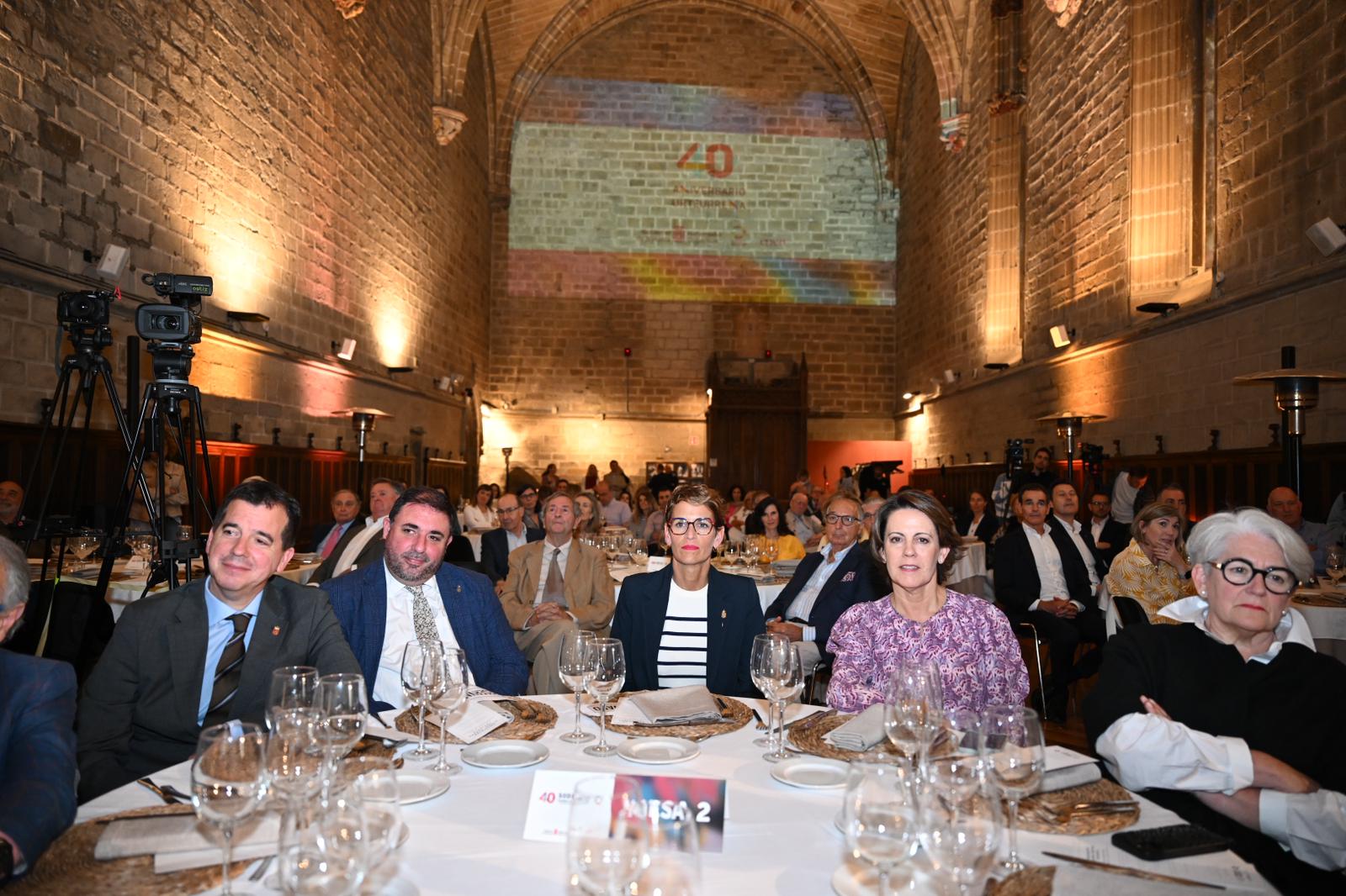 Sodena celebra sus 40 años de compromiso con el tejido empresarial de Navarra