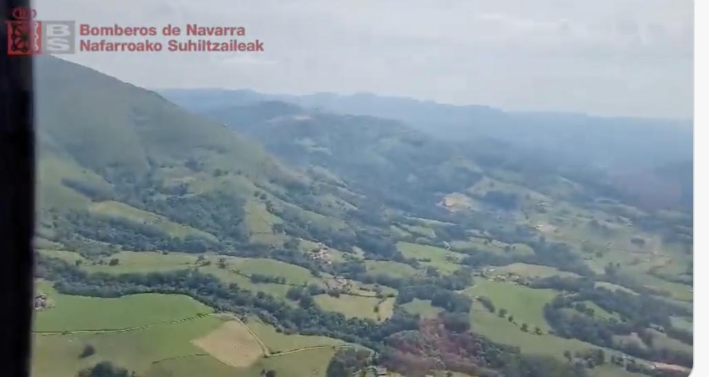 Rescatan a tres senderistas, dos de ellos menores, desorientados por la niebla en Larra (Isaba)
