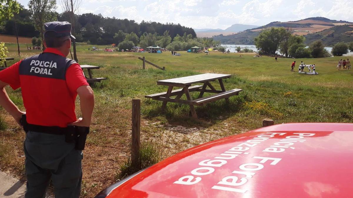 Herido un hombre de 33 años en Alloz tras ser atropellado por un tractor