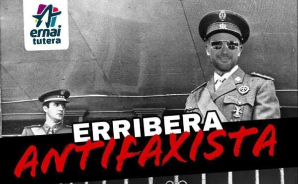 UPN denuncia un montaje de Ernai que equipara al alcalde de Tudela con Franco