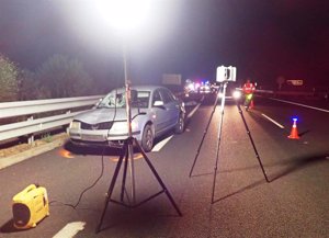 Fallece un peatón tras ser atropellado por un turismo en la Autovía del Camino, en Uterga