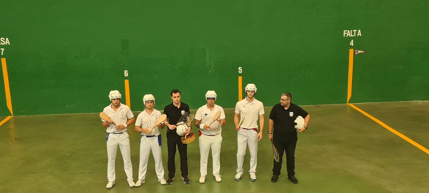 Póker navarro en la LXXIV Semana Internacional de Pelota de Gijón