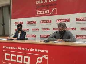 CCOO critica «la presión realizada hacia los trabajadores que están en las obras de Aroztegia»
