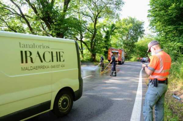 El juez decreta el ingreso en prisión del conductor detenido por el atropello mortal de un ciclista en Otsondo