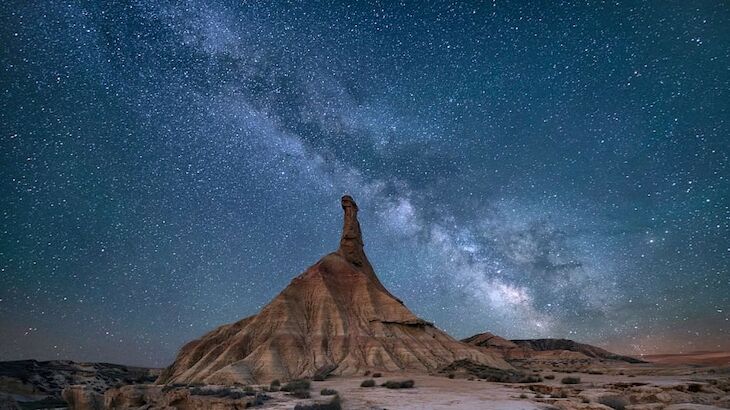 La Ribera de Navarra declarada como la primera red de parajes Starlight de España