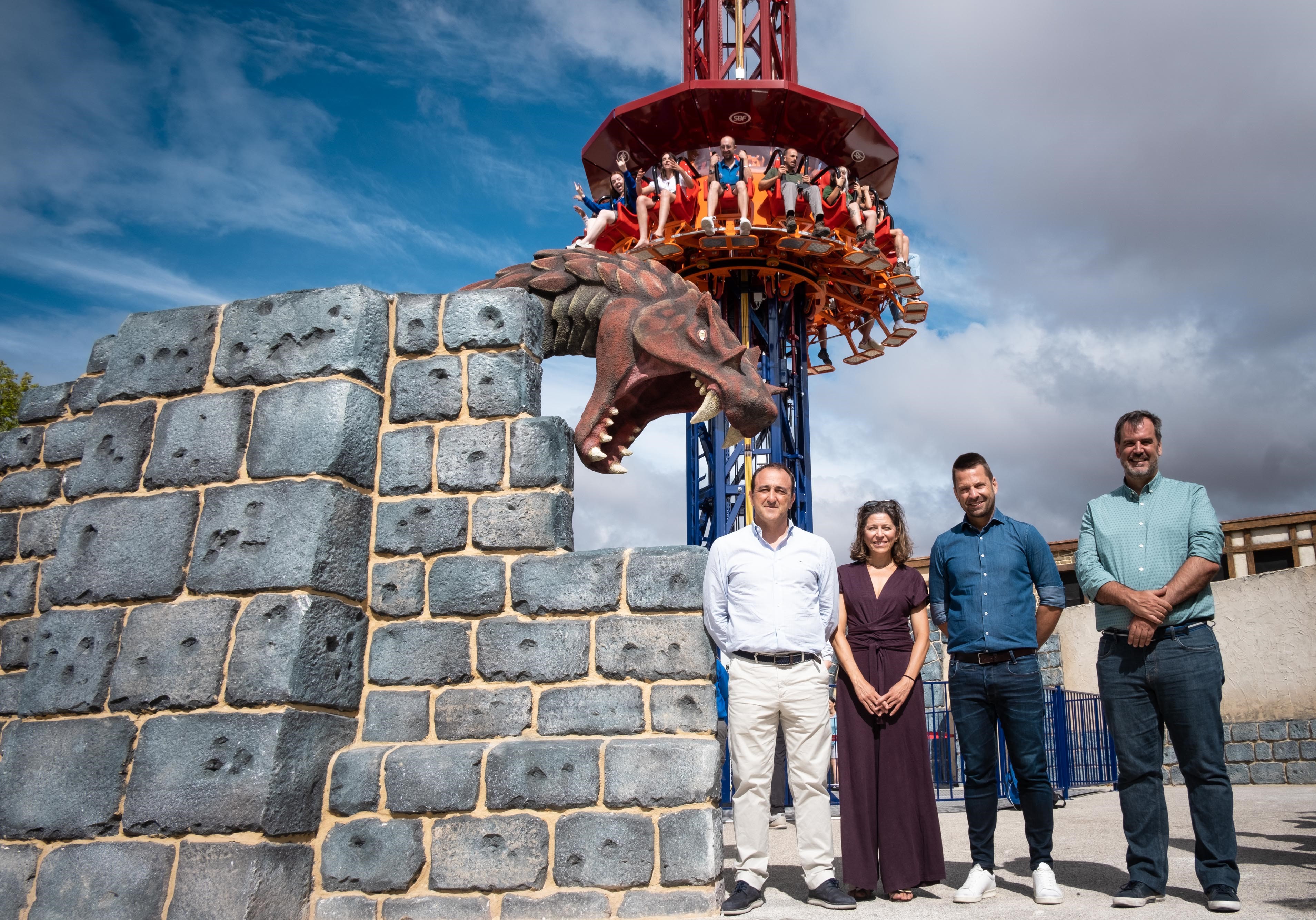 Sendaviva incorpora dos nuevas atracciones con temática medieval: ‘El foso de las serpientes’ y el ‘Desafío 