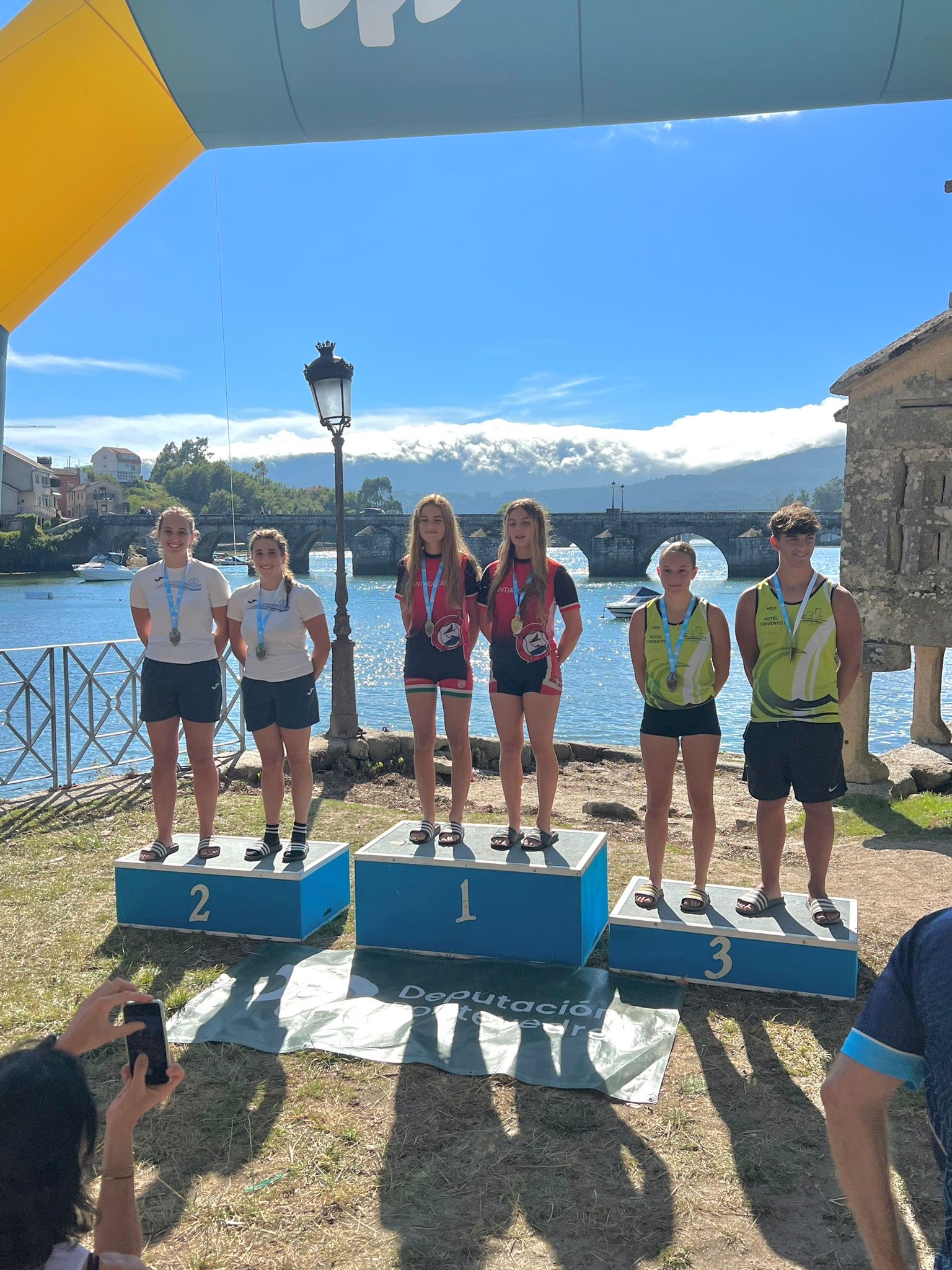 Plata para Amagoia Blanco y Paola Viscarret en la Copa de España de Maratón en Piragüismo