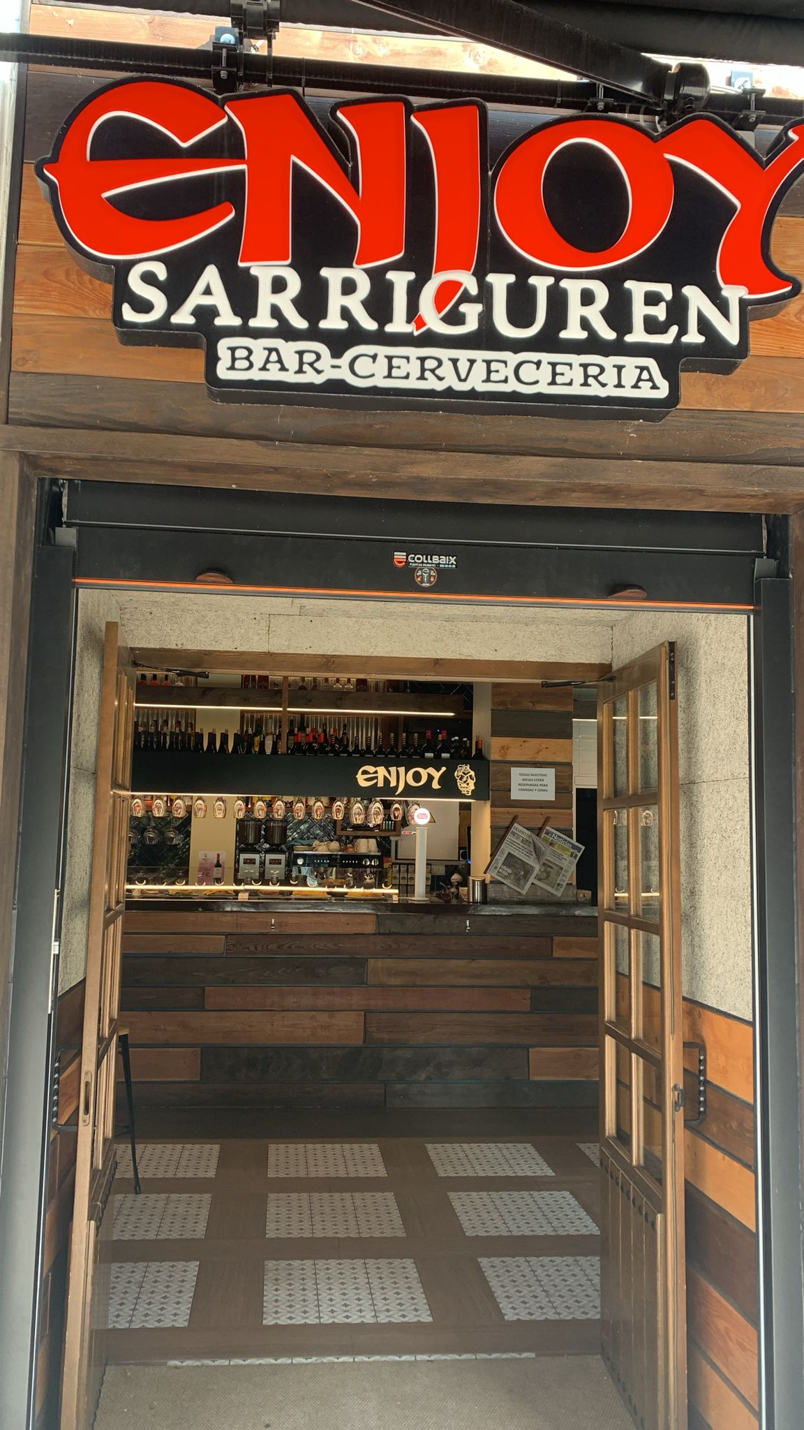 La cervecería Enjoy de Sarriguren busca cociner@ a jornada completa