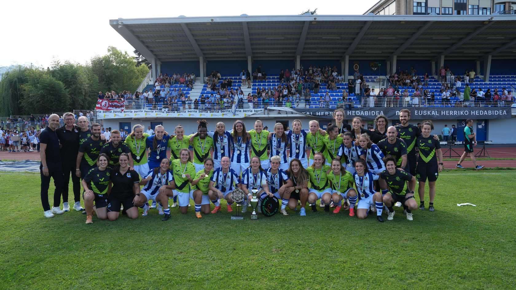 La Real se ha llevado la final de la XIV. Euskal Herria Kopa tras vencer en los penaltis alEuskal Herria Kopa
