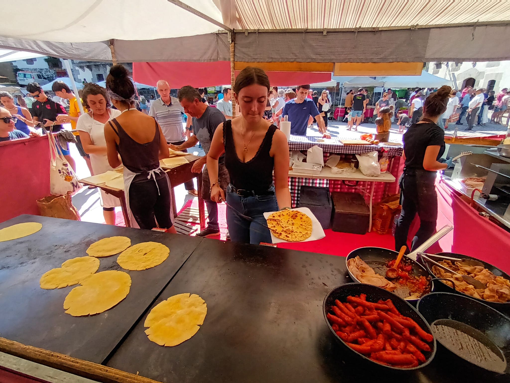 Leitza se prepara para celebrar el XIX Talo Eguna con deporte rural y mercado artesano