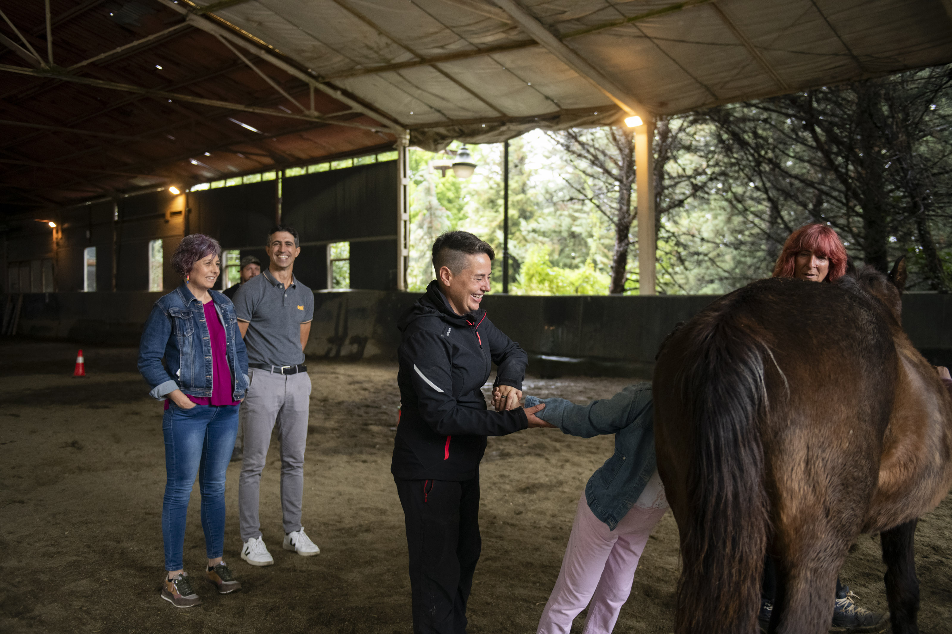 Terapias con caballos para acercar el deporte a las personas con discapacidad