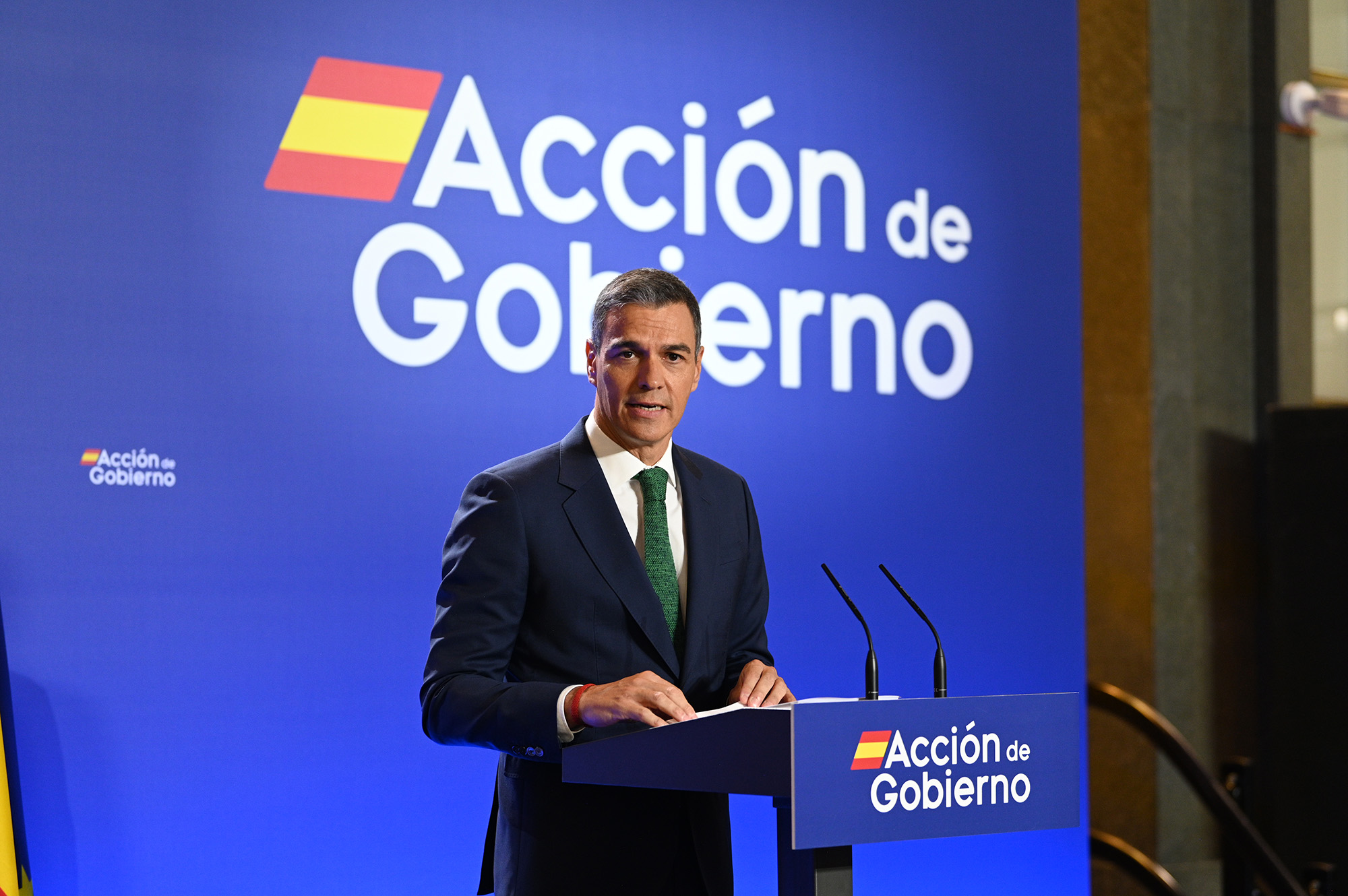 Pedro Sánchez rechaza la acción militar de Estados Unidos e Israel y exige una desescalada en Oriente Medio