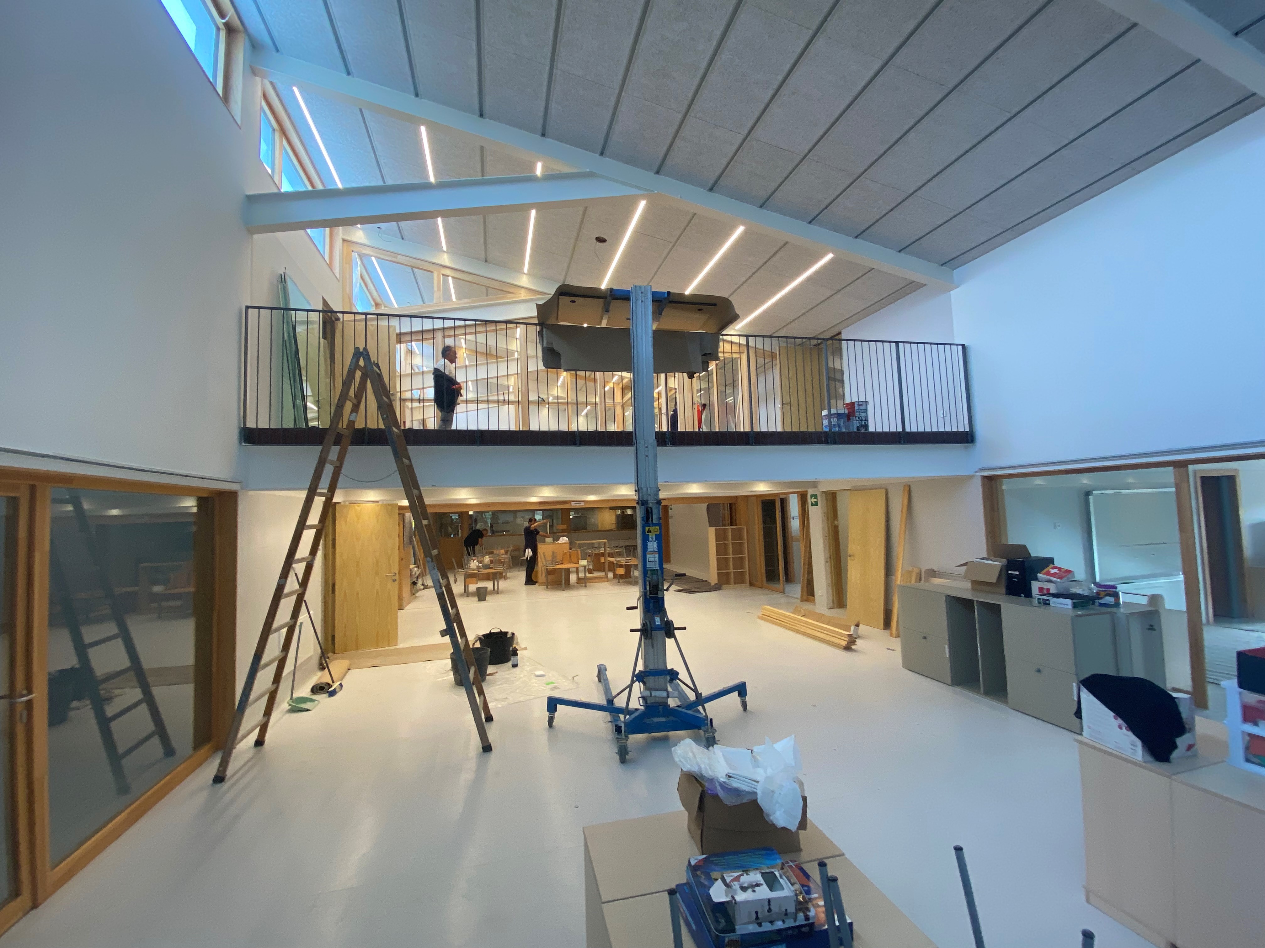 Concluyen las obras de ampliación del colegio público Zumadia de Abárzuza