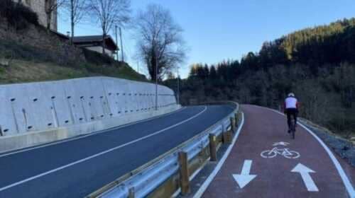 Diputación Foral invierte 917.203 euros en el arreglo de un talud y un muro en dos puntos de la BI-633 para mejorar la seguridad