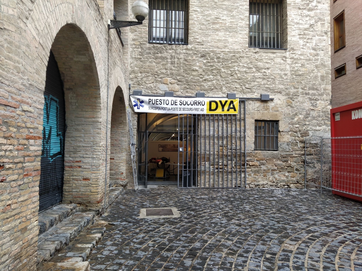 Pamplona refuerza aseos y habilita puestos de atención sanitaria y contra las agresiones sexistas en San Fermin txikito