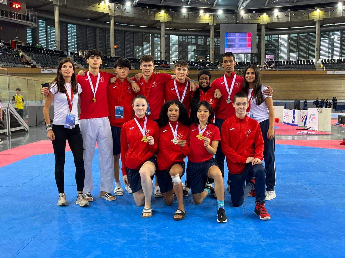 Seis medallas para Navarra en el Open de Mallorca de Taekwondo