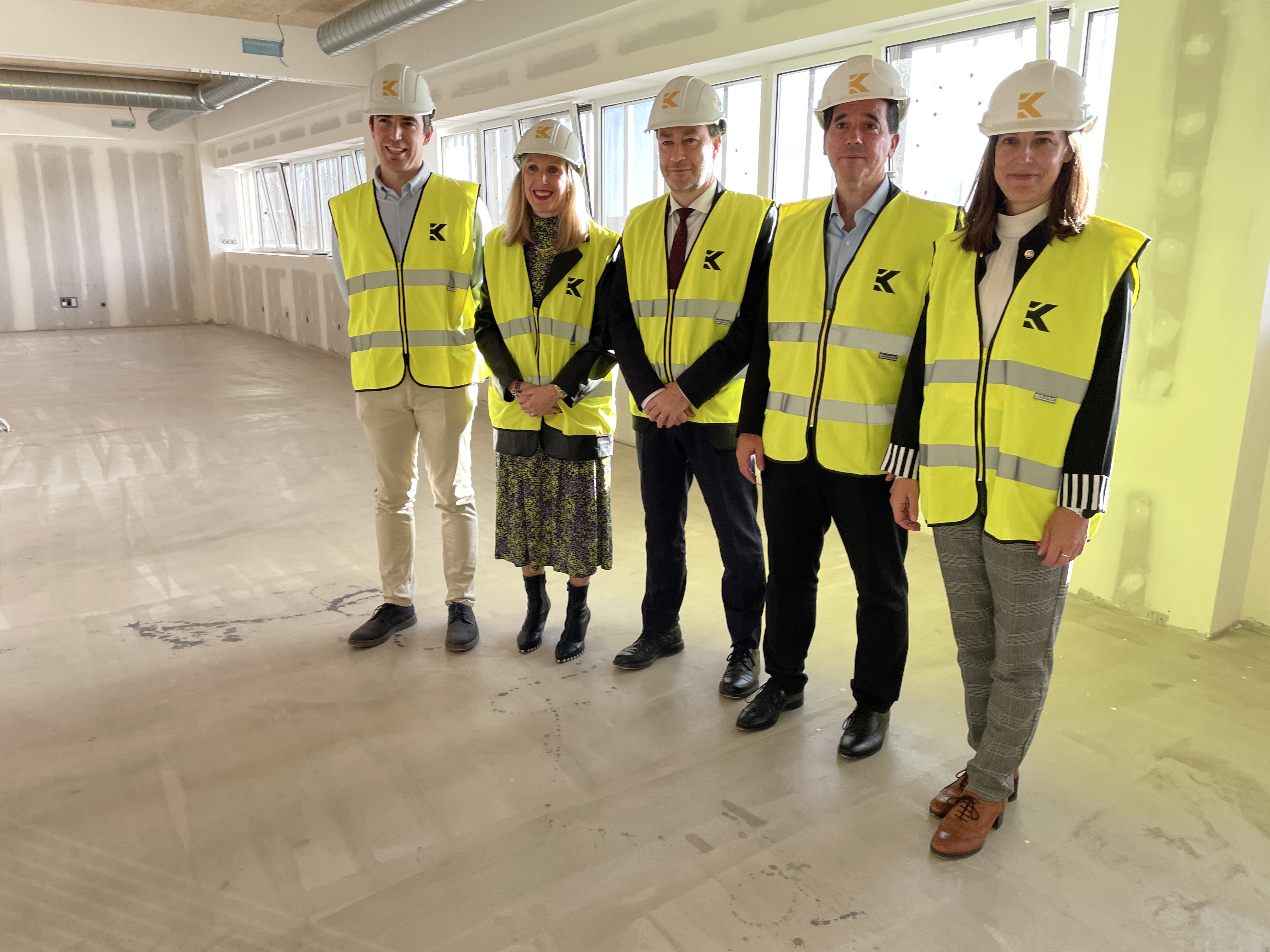 Las obras de adecuación y equipación del Polo IRIS Navarra en El Sario avanzan a buen ritmo
