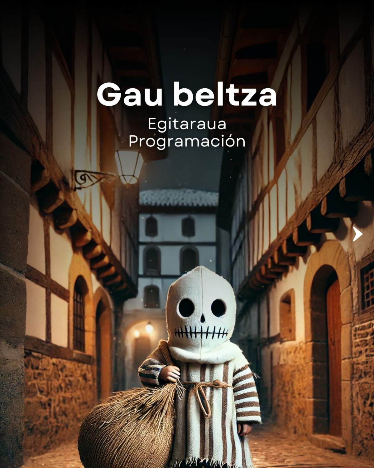 Zizur Mayor se prepara para celebrar el Gau Beltza con actividades para todas las edades
