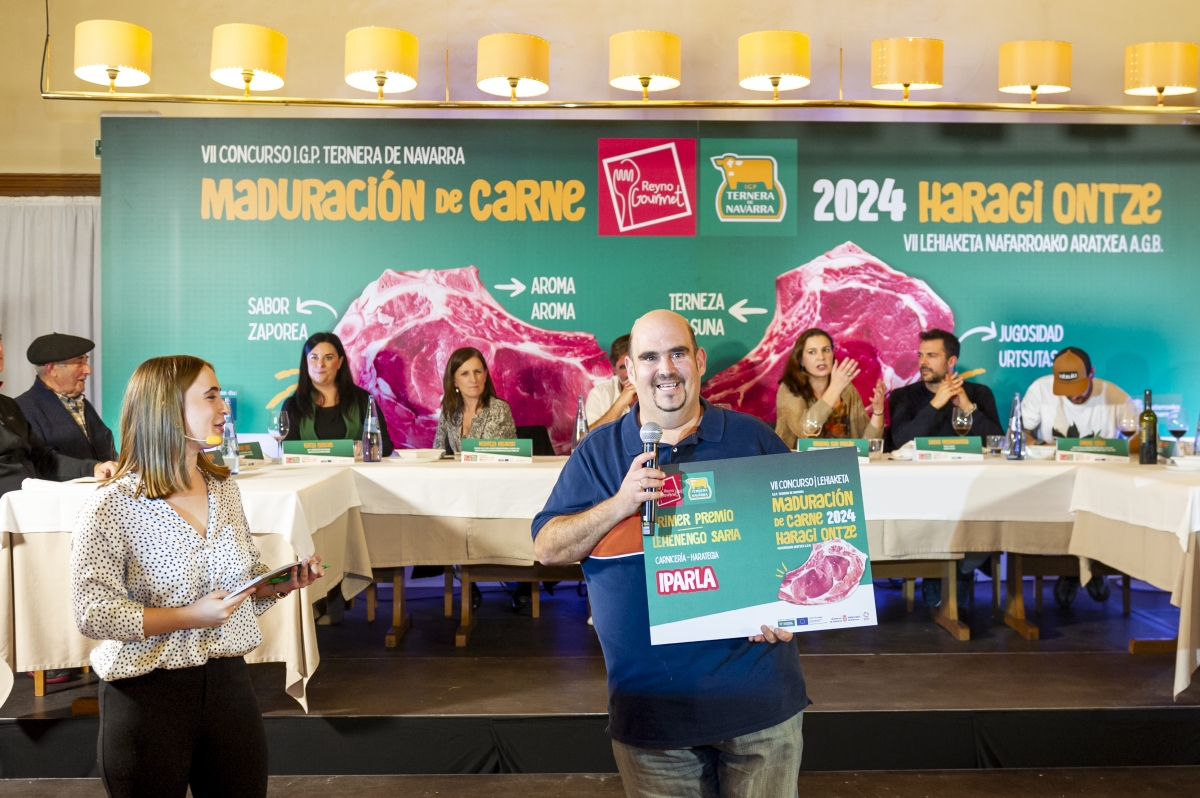  Carnicería Iparla, de Zizur gana el Primer Premio del VII Concurso de Maduración de Carne I.G.P Ternera de Navarra