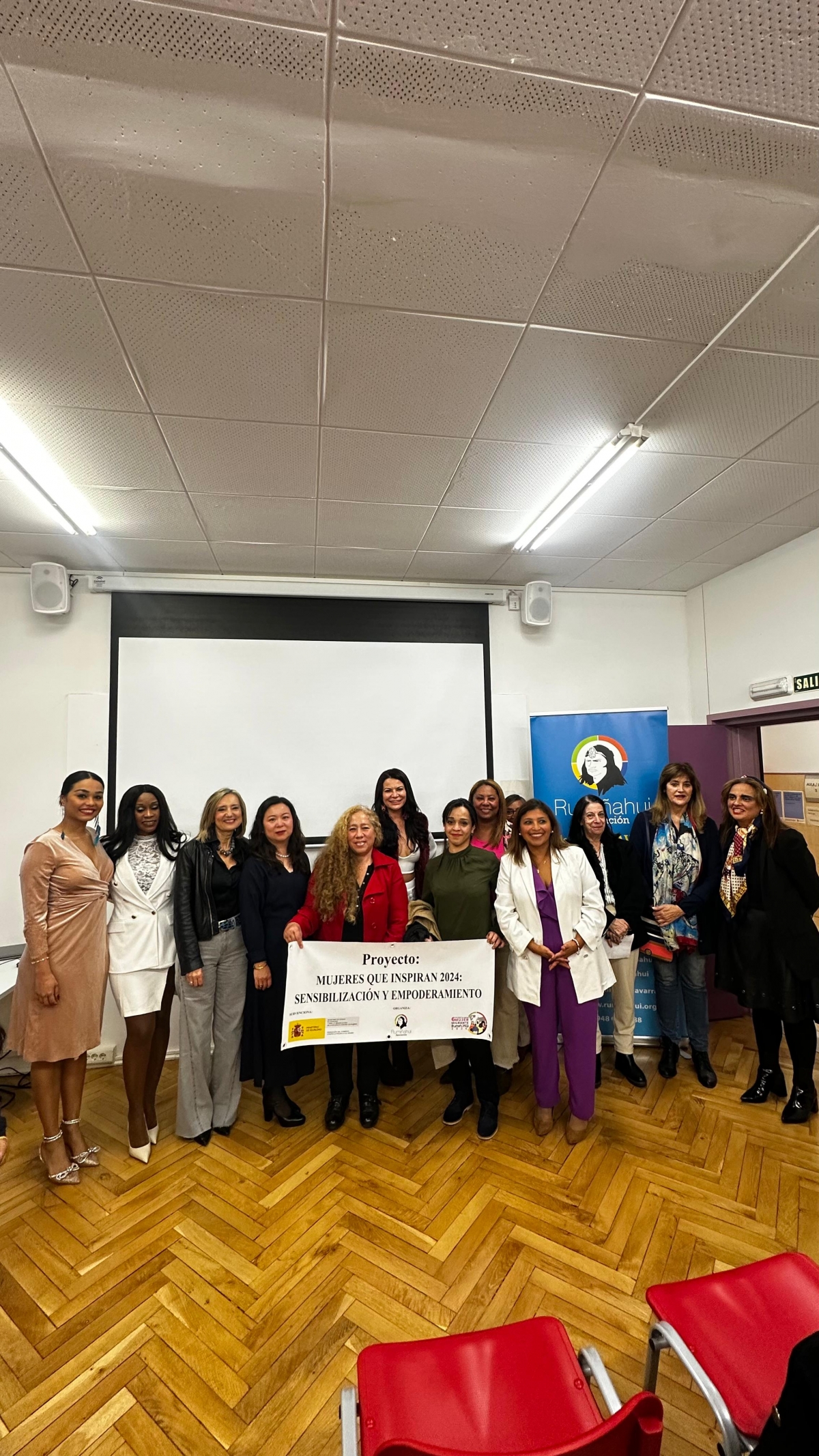 Un éxito bajo el lema “Mujeres que Inspiran “organizada por la Asociación Rumiñahui - Delegación Navarra 