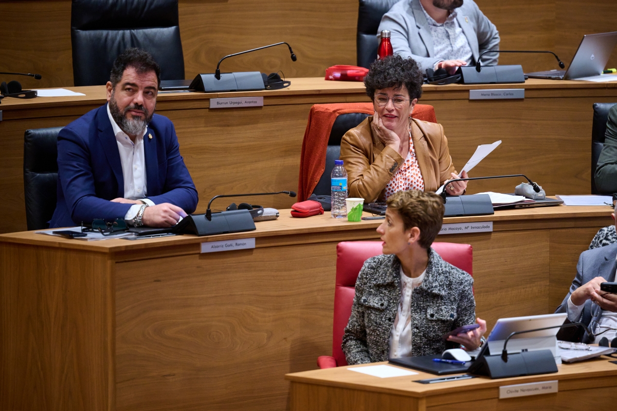 Chivite celebra la inadmisión de la querella de Vox contra Alzorriz y denuncia un 