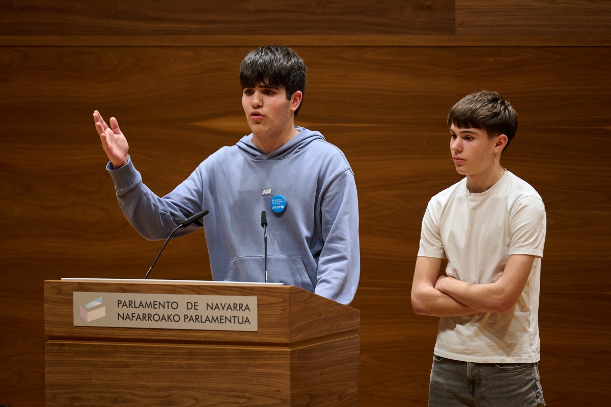 La economía, el medioambiente y la guerra, las principales preocupaciones de los niños, niñas y adolescentes en Navarra