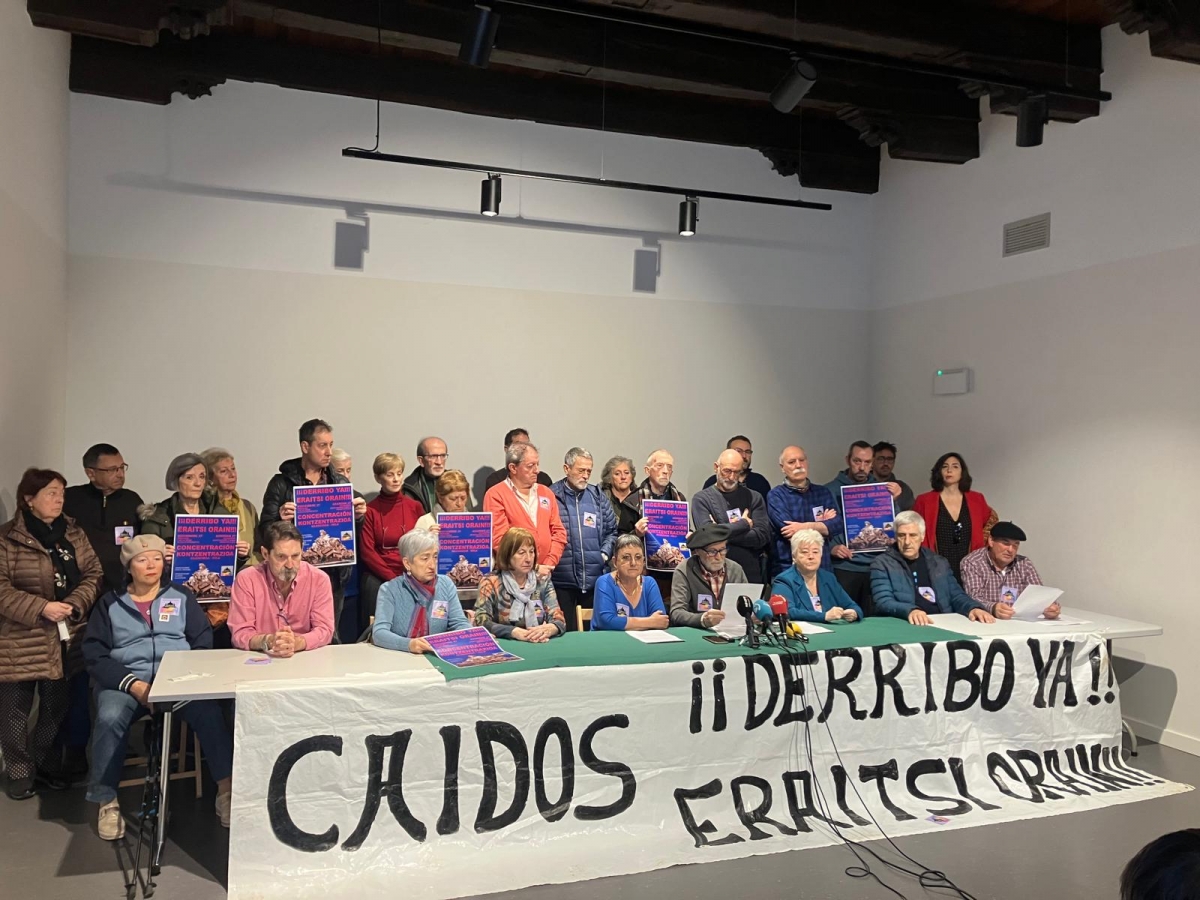 Asociaciones memorialistas reclaman el derribo de Los Caídos:  “Es un imperativo ético y legal”»