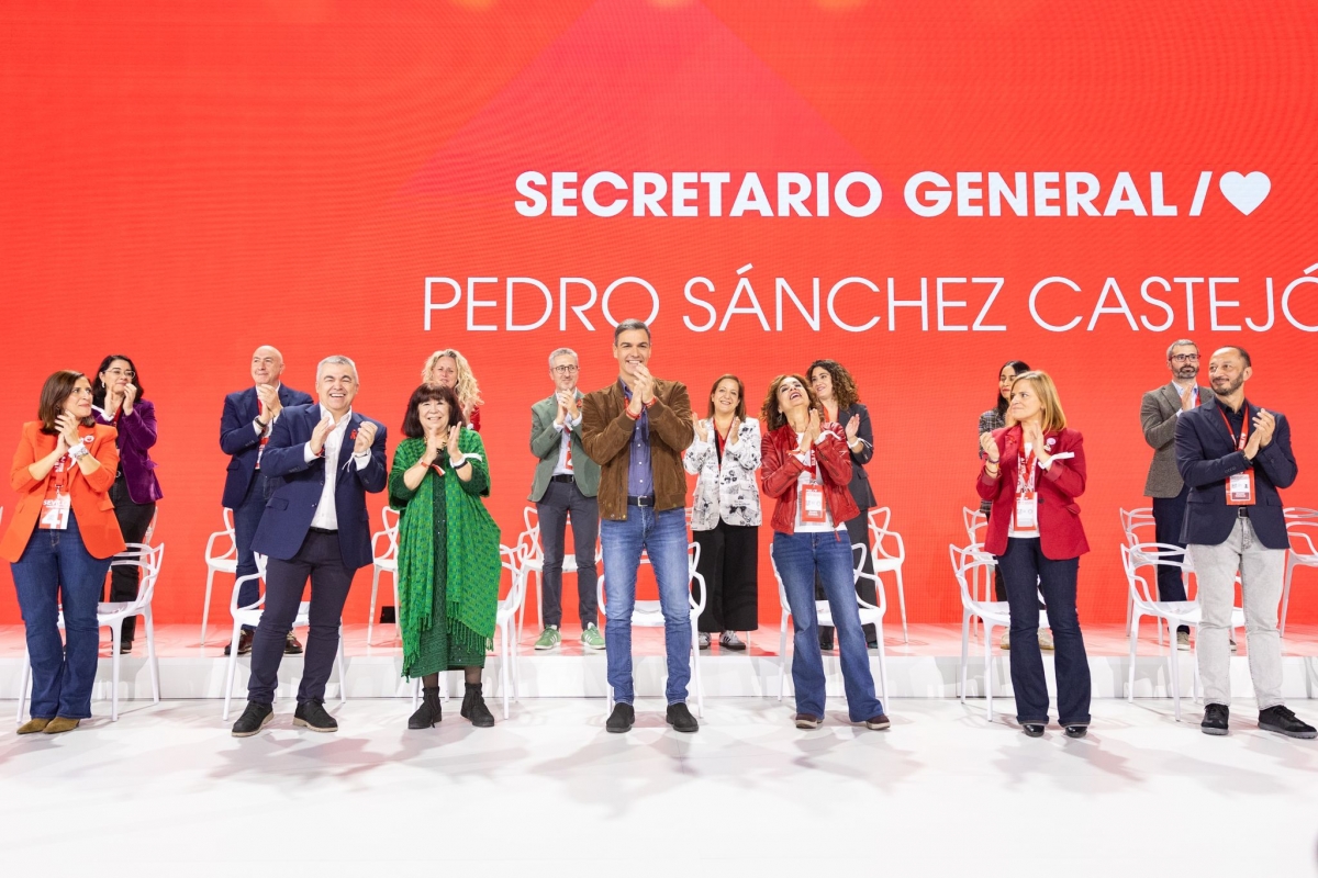 El PSN celebra que Santos Cerdán y Elma Saiz revaliden sus cargos dentro de la Ejecutiva Federal del PSOE