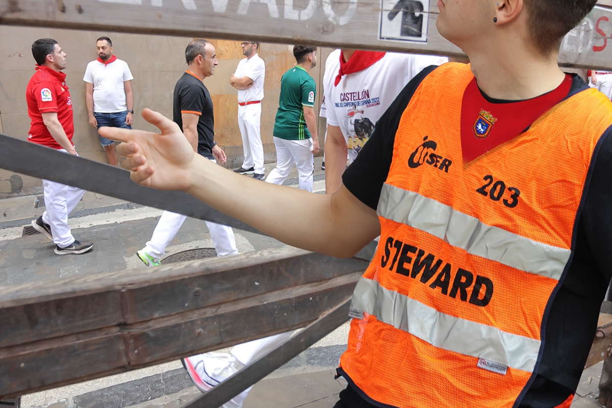 Stewards para los encierros de Sanfermines