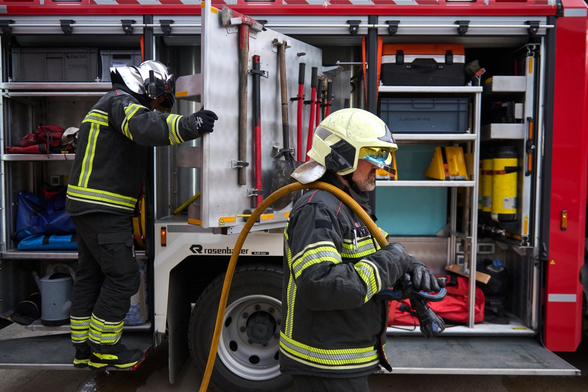 Sofocado un incendio de chimenea en una vivienda de Betelu, sin heridos