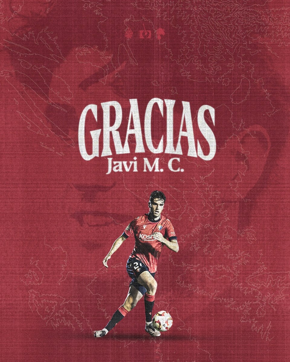 Javi Martínez finaliza su vinculación con Osasuna: irá al Eibar