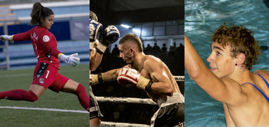 Julia Arrula, Izan Ibiricu y Mikel Usar Macaya, mejores deportistas de Tafalla del 2024