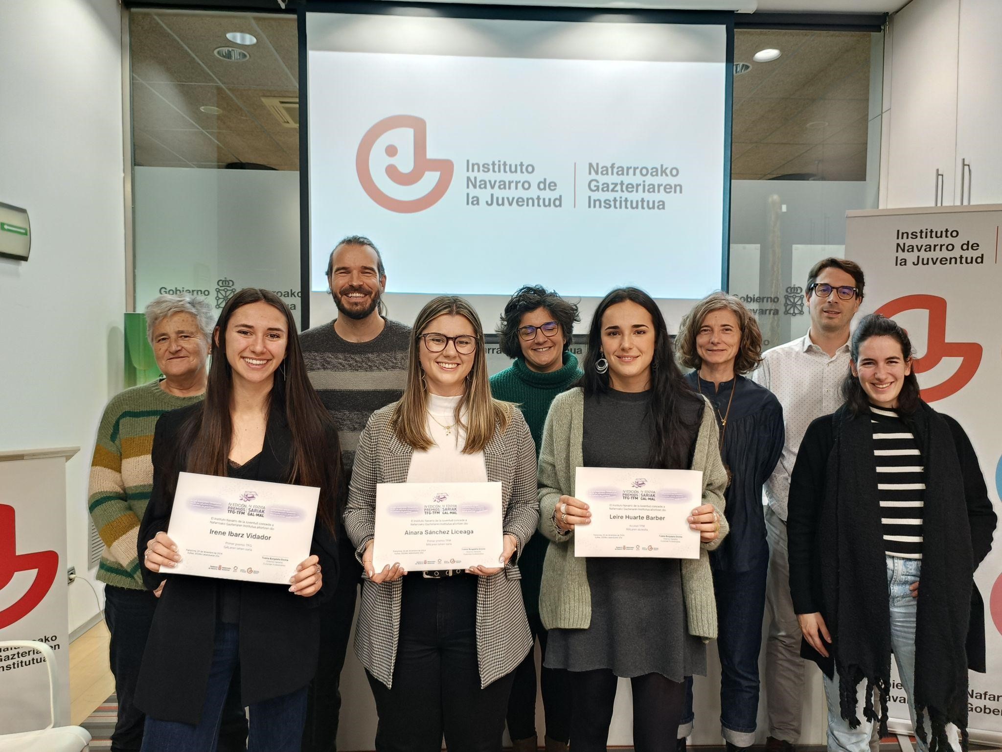 Premiadas tres investigaciones sobre delincuencia juvenil, educación inclusiva y sentimiento de pertenencia desarrolladas por jóvenes