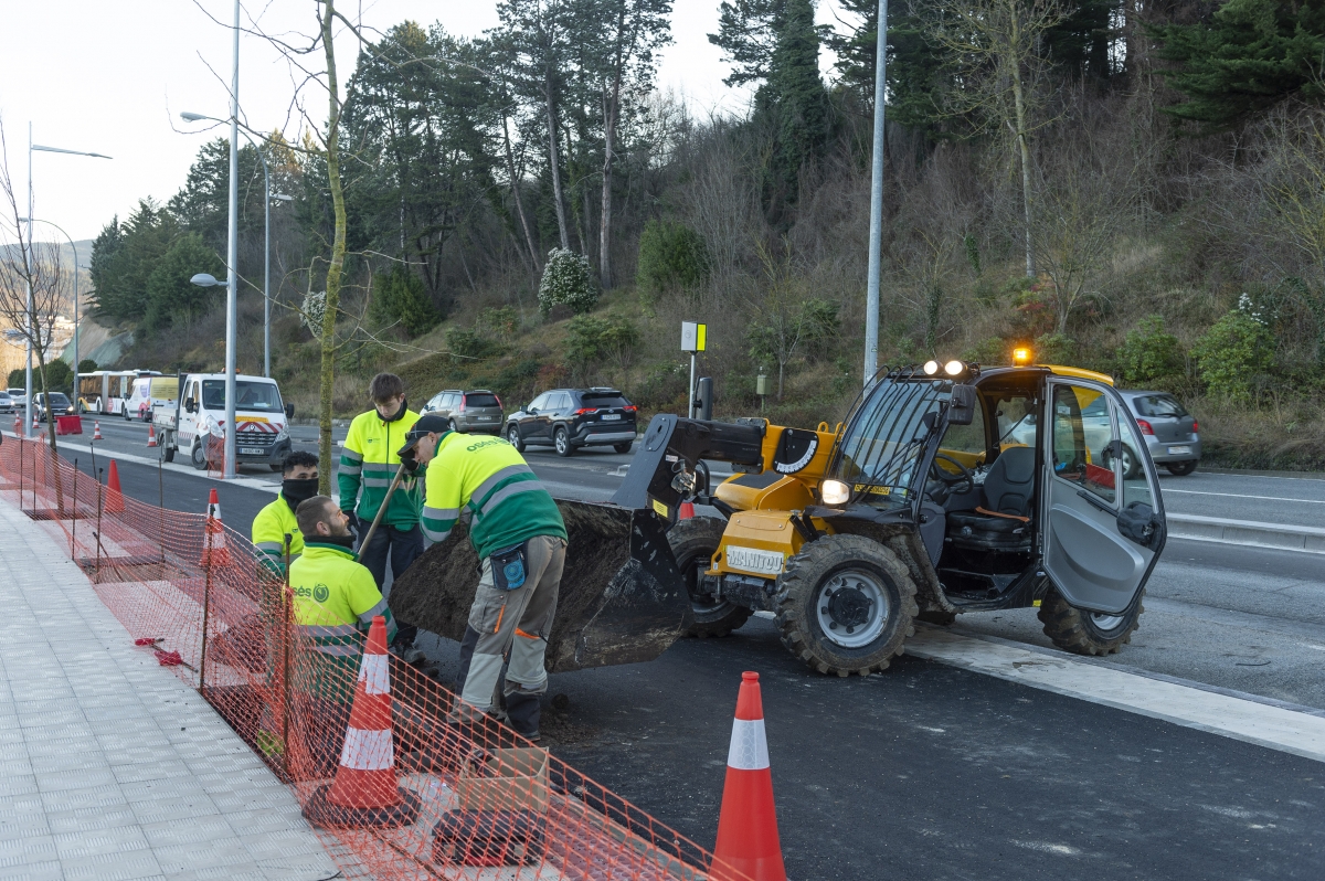 Pamplona incluirá mejoras en el acceso al club Amaya para evitar problemas de seguridad peatonal y ciclista