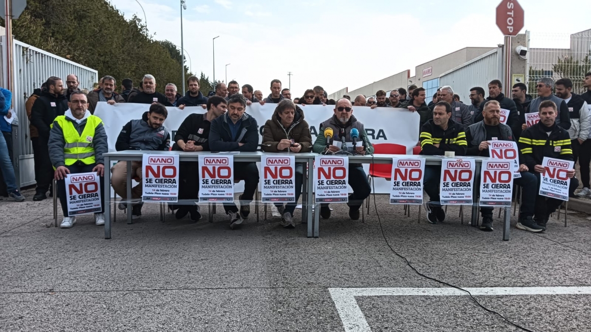 La plantilla de Nano Automotive exige apoyo para mantener los 120 empleos en Tudela