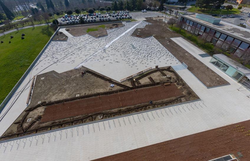 Así será la plaza que albergará el Centro Bioma/Museo de Ciencias 
