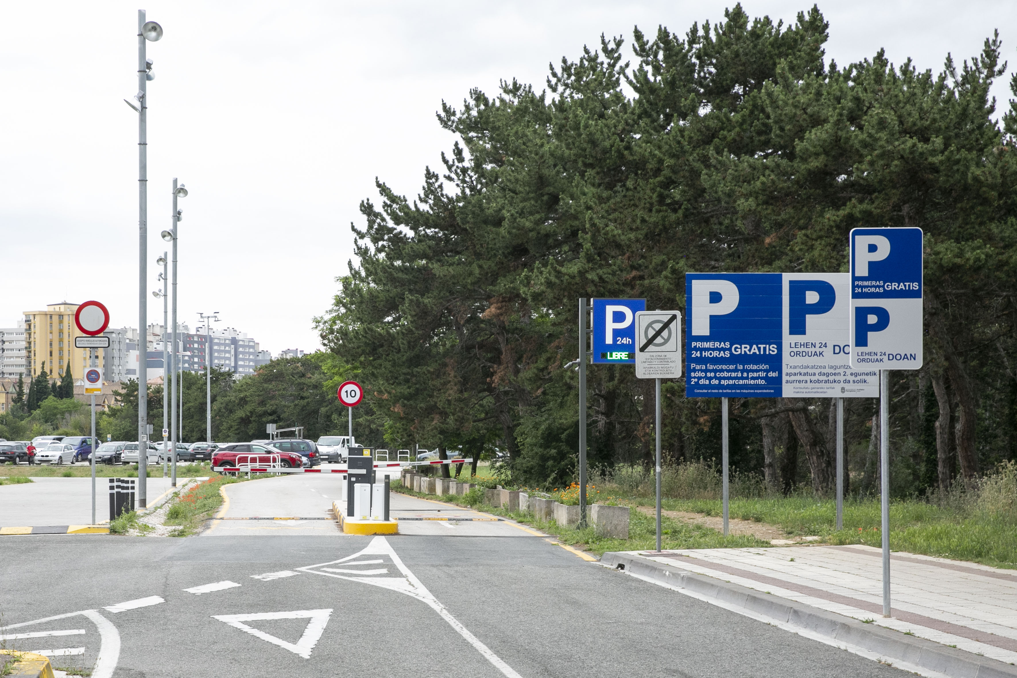 Pamplona contará con cuatro nuevos aparcamientos disuasorios en San Juan, Lezkairu, Ezkaba y Txantrea Sur antes del verano