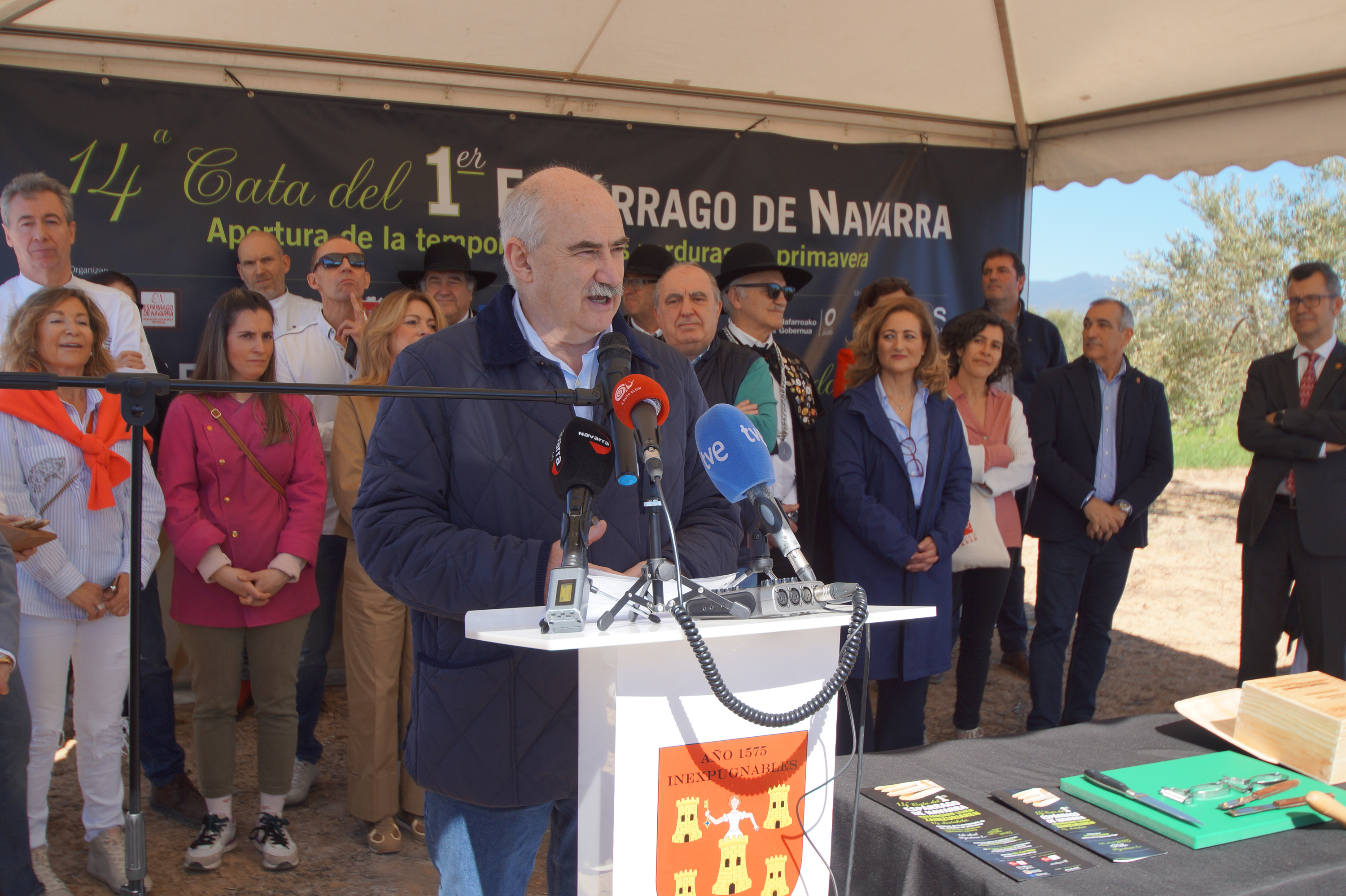 El consejero Aierdi anima a reconocer y consumir el espárrago de Navarra “por la calidad acreditada”