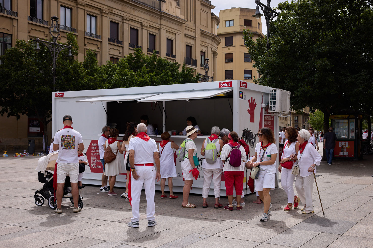 Una persona detenida por un intento de agresión sexista en el tercer día de San Fermín