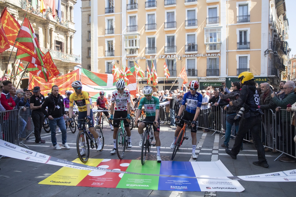 Pamplona dará la salida a la segunda etapa de la Itzulia con meta en Mendukilo