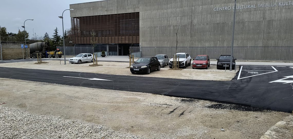 Tafalla abre el nuevo parking del Kulturgune