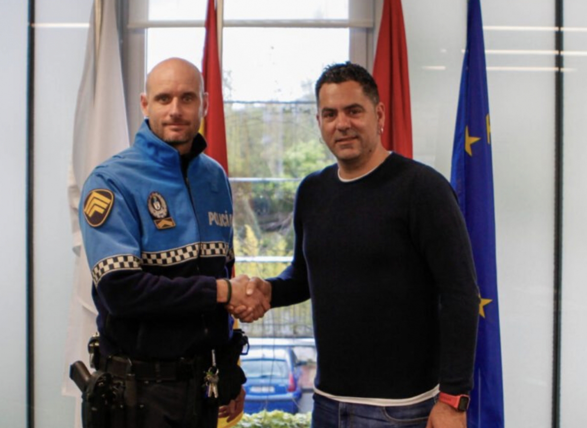 Javier Hurtado Barace, nuevo jefe de la Policía Municipal del Valle de Elorz