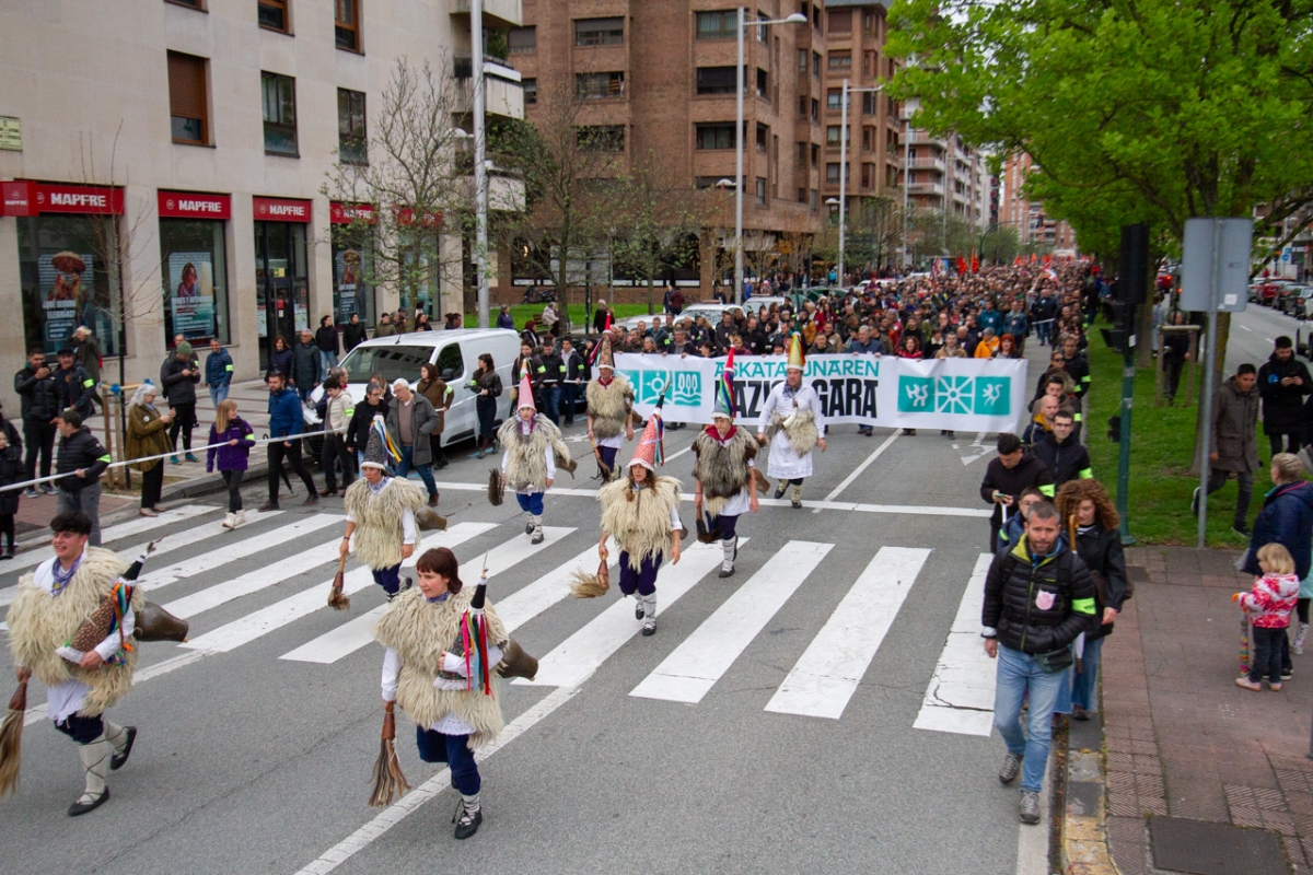 EH Bildu reivindicará la “República Vasca” y el rechazo a la guerra en el Aberri Eguna de Pamplona